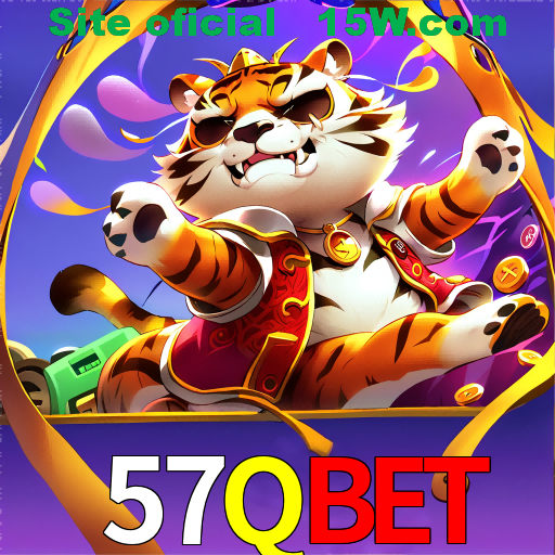 Imagem promocional da 57Qbet mostrando a plataforma e suas vantagens